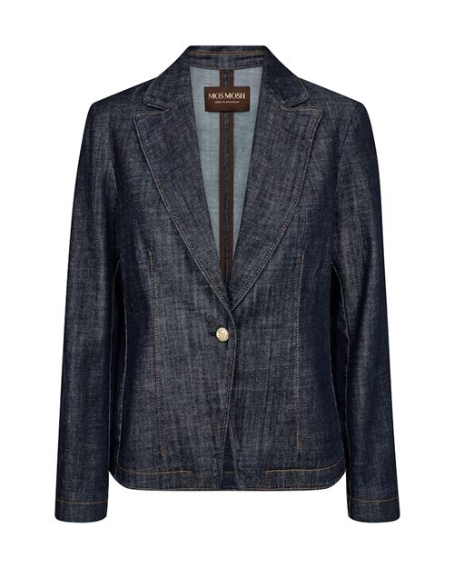 MOS MOSH BLAZER, MMDIANE NIPPON BLAZER, DARK BLUE