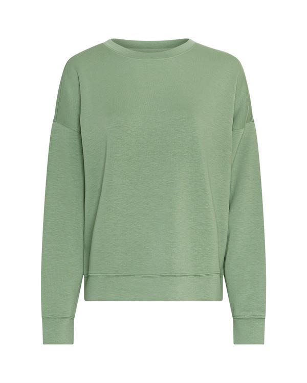 MSCH COPENHAGEN SWEATSHIRT, MSCHIMA Q SWEATSHIRT, GREEN EYES