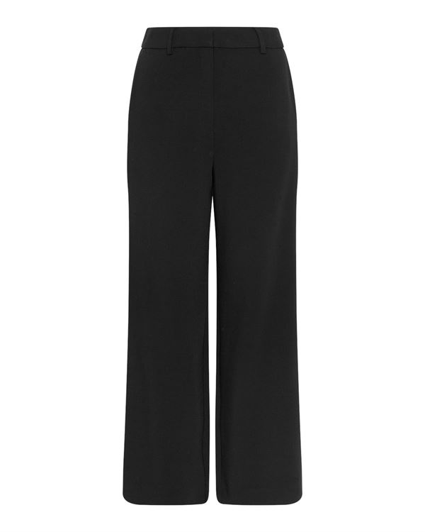 MSCH COPENHAGEN BUKSER, MSCHMACY MICHELLE, HW WIDE PANTS REGULAR, SORT