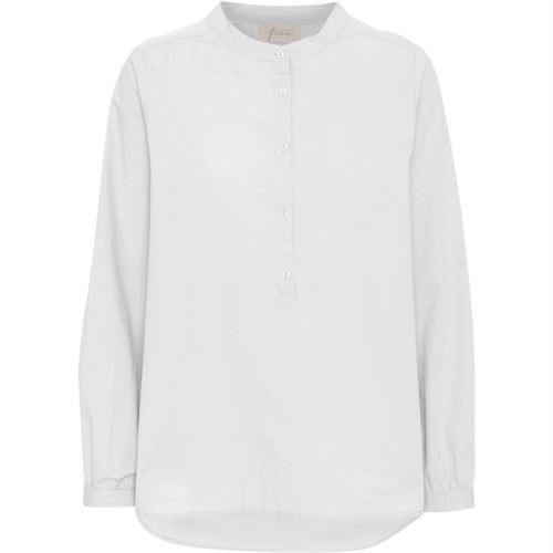 FRAU BLUSE, MADRID LS SHIRT, BRIGHT WHITE