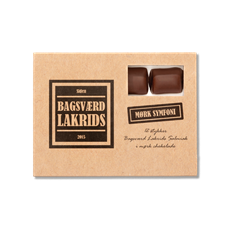 BAGSVÆRD LAKRIDS, MØRK SYMFONI ÆSKE, 125 GR