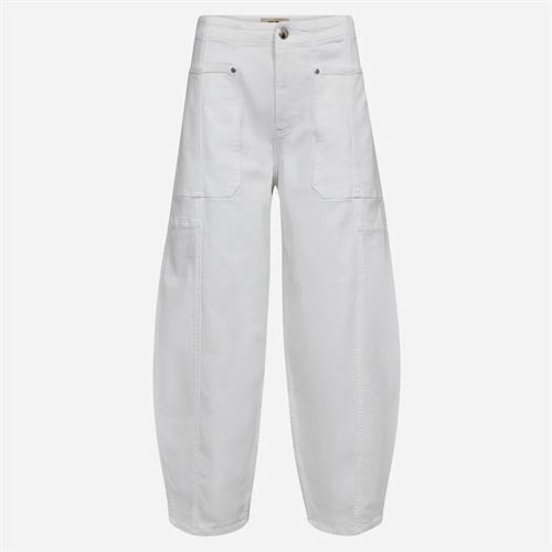 MOS MOSH JEANS, MMROSY BIANCO PANT, WHITE, ANKLE
