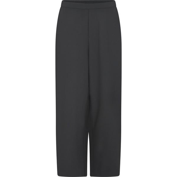 FRAU BUKSER, NEW MELBOURNE LIGHT WOOL ANKLE PANT, BLACK