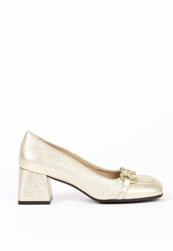 BUKELA PUMPS, OLIVIA PUMP, LAK GOLD