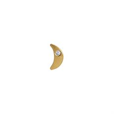 STINE A ØRERING, TOUT PETIT BELLA MOON EARRING, GOLD