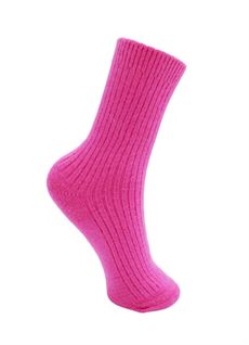 BLACK COLOUR ULD STRØMPER, BCRONJA WOOL SOCK, PINK