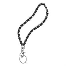 DEPECHE NØGLERING, SHORT CHAINKEYHANGER, SILVER (ARGENTO)