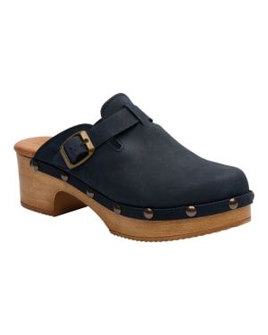 TIM & SIMONSEN CLOGS, SONIA CLOGS, BLACK