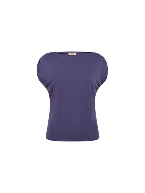 MOS MOSH T-SHIRT, MMSHIMA SOLID T-SHIRT, CROWN BLUE