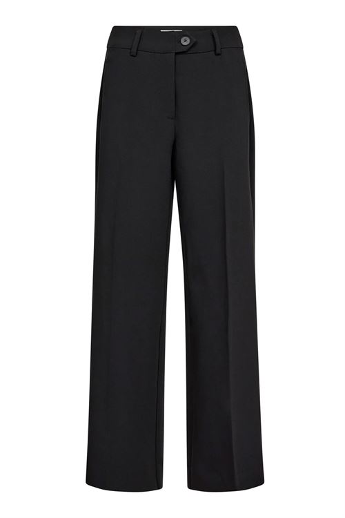 CO`COUTURE BUKSER, VOLACC NEW WIDE PANT, BLACK
