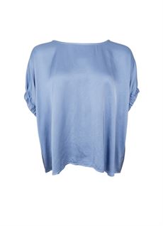 BLACK COLOUR BLUSE, BCMABLE BLOUSE, DUST BLUE