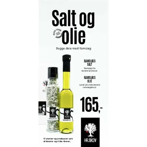 HR SKOV GAVEÆSKE, RAMSLØG SALT & RAMSLØGS OLIE