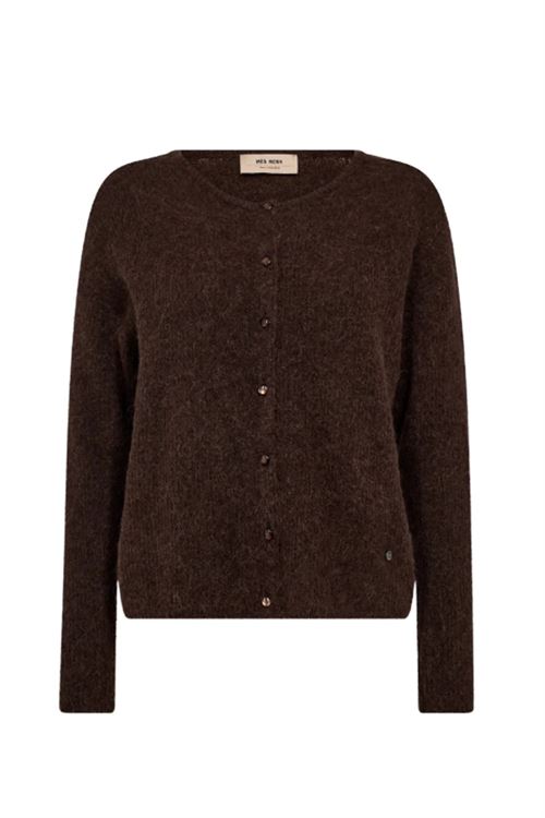 MOS MOSH CARDIGAN, MMALMINE KNIT CARDIGAN, BRACKEN