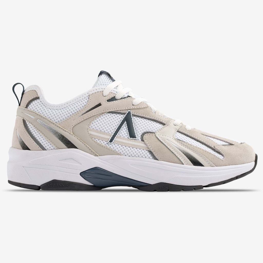 blue mesh sneakers