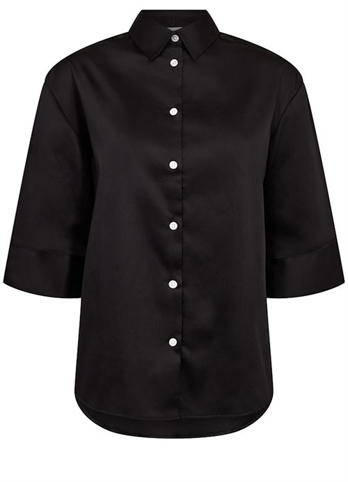 BRUUN & STENGADE SKJORTE, BS TALIA, BLACK