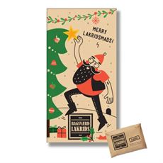 BAGSVÆRD LAKRIDS JULEKALENDER 2025 + EN CLASSIC LAKRIDS PLADE 