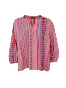 BLACK COLOUR BLUSE, BCHELLAS SHIRT, ROSE
