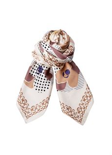 BLACK COLOUR TØRKLÆDE, BCAMIRELLE MINI SCARF, CREME