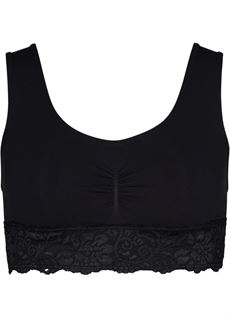 TIM OG SIMONSEN BH, BRA LACE TOP, BLACK