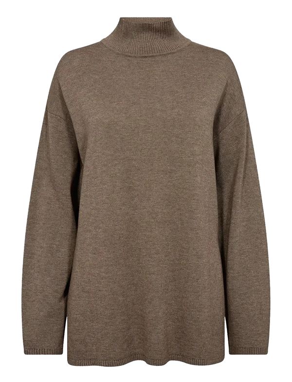 BRUUN & STENGADE PULLOVER, BSGURO, BROWN