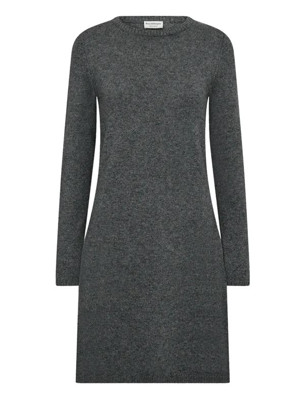 BRUUN & STENGADE KJOLE, BS ISELIN, DARK GREY