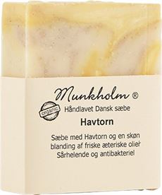 MUNKHOLM HÅNDLAVET SÆBE, HAVTORN SÆBE, 100 GR