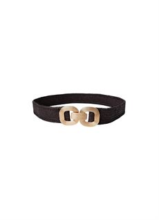 BLACK COLOUR BÆLTE, BCHEATH JUTE BELT, COFFEE
