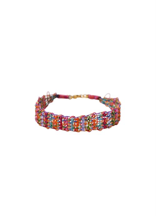 BLACK COLOUR ARMBÅND, BCJANINE BRACELET, MULTI COLOURED