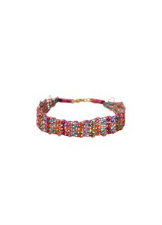 BLACK COLOUR ARMBÅND, BCJANINE BRACELET, MULTI COLOURED