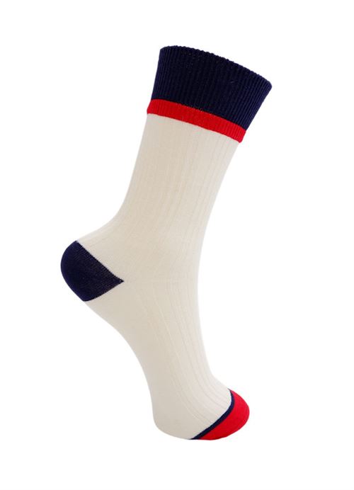 BLACK COLOUR STRØMPER, BCANGELINE SOCK, CREME