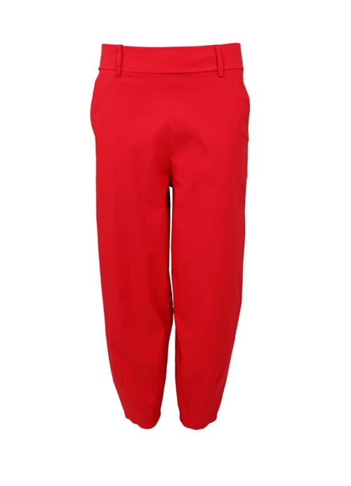 BLACK COLOUR BUKSER, BCBEATE BARREL PANT, RED