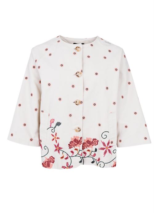 BLACK COLOUR JAKKE, BCCROSS JACKET, OFF WHITE