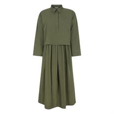 ESMÉ STUDIOS KJOLE, ESAMIRA DRESS, WINTER MOSS