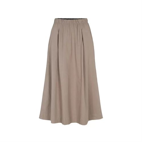 ESMÈ STUDIOS NEDERDEL, ESRUBY SKIRT, CHARCOAL GRAY