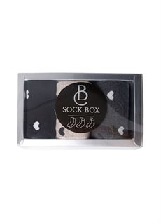 BLACK COLOUR STRØMPER, BCSOCK BOX, LOVE BOX