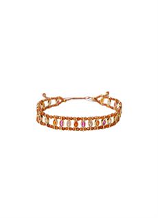 BLACK COLOUR ARMBÅND, BCGERALDINE BRACELET, COFFEE