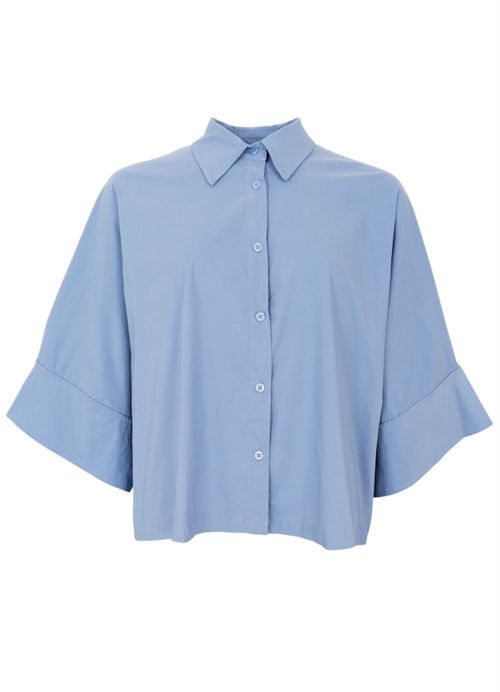 BLACK COLOUR SKJORTE, BCDAVINA LOOSE SHIRT, DUST BLUE