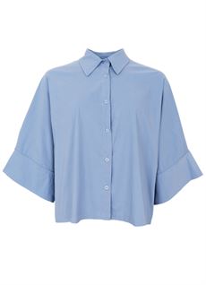 BLACK COLOUR SKJORTE, BCDAVINA LOOSE SHIRT, DUST BLUE