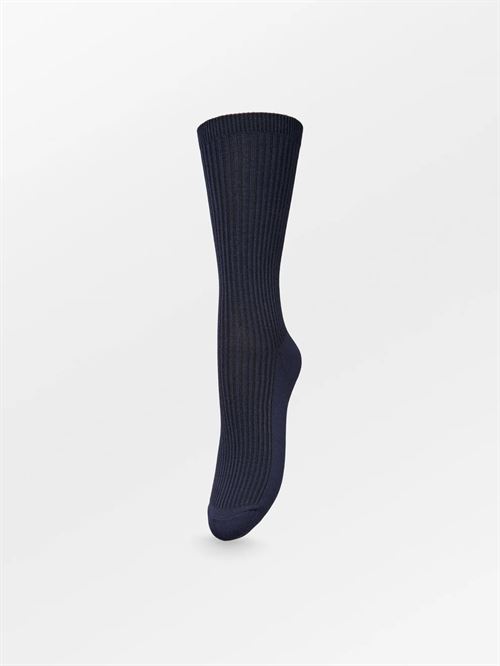 BECK SØNDERGAARD STRØMPER, TELMA SOLID SOCK, NIGHT SKY
