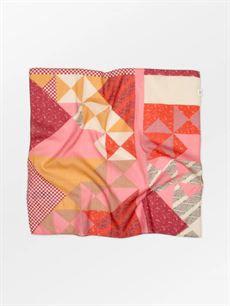 BECK SÖNDERGAARD TØRKLÆDE, QUILTA COTTA SCARF, SHELL PINK