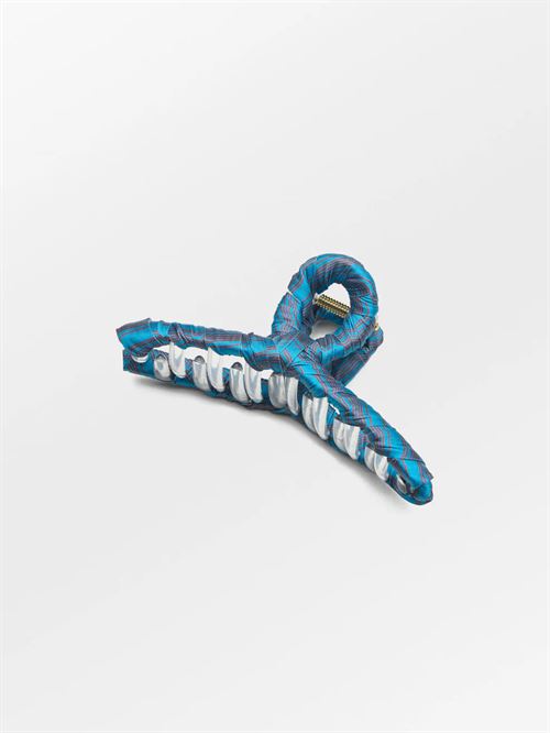 BECK SØNDERGAARD HÅRKLEMME, LUSTER BOW HAIR CLAW, MOSAIC BLUE