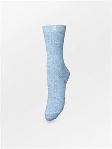 BECK SÖNDERGAARD STØMPER, MELA COTTA SOCK, AZURE BLUE