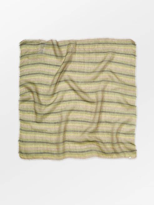 BECK SØNDERGAARD TØRKLÆDE, MALLIE WICA SCARF, CEDAR GREEN