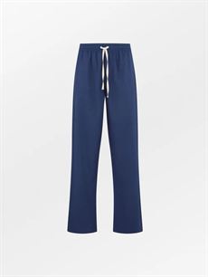 BECK SÖNDERGAARD PYJAMASBUKSER, SCALLOP PYJAMAS PANTS, NAVY BLUE