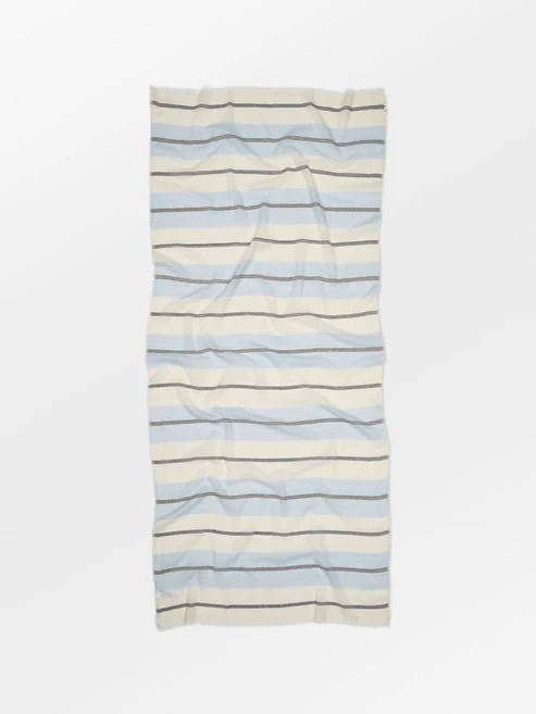 BECK SÖNDERGAARDTØRKLÆDE, WOVELIA COWEA SCARF, SKYWAY BLUE