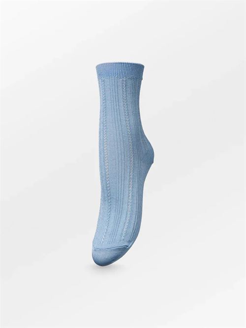 BECK SÖNDERGAARD STRØMPER, GLITTER DRAKE SOCK, ANGEL FALLS BLUE