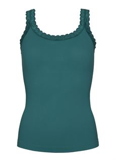 TIM & SIMONSEN TOP, FRIDA RIB TOP, SALVIA GREEN