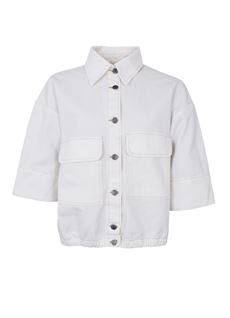 BLACK COLOUR JAKKE, BCIZZY JACKET, OFF WHITE