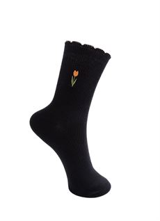 BLACK COLOUR STRØMPER, BCAVERY SOCK, BLACK