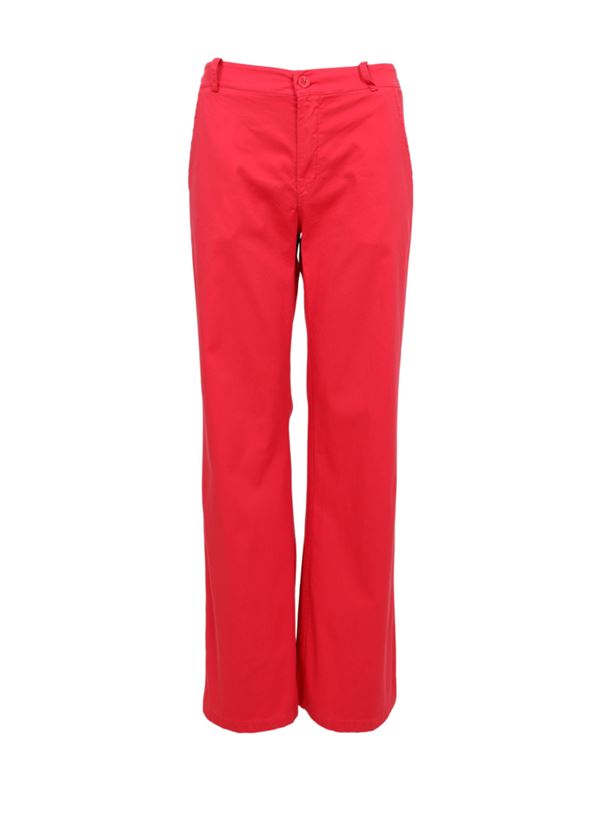 BLACK COLOUR BUKSER, BCBOX CANVAS STRETCH PANT, RED